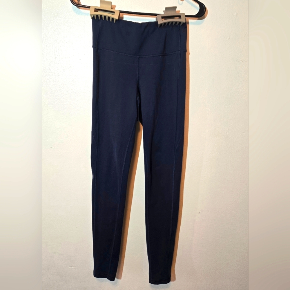The North Face Women's Navy Leggings Size Small